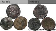 Lot de trois monnaies LOTS (mm, g, h) -