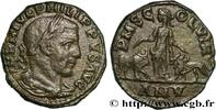 THE MILITARY CRISIS(235 AD to 284 AD) Sesterce PHILIPPUS Viminacium, Mésie Supérieure 244 (29mm, 21,56g, 1h) -