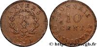 FRANCE 10 cent. Anvers au double L, frappe de l’atelier d LOUIS XVIII Anvers 1814 (34,88mm, 26,23g, 6h) -