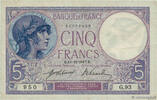 FRANCE 5 Francs FEMME CASQUÉE FRANCE 5 Francs FEMME CASQUÉE 1917 VF+ -