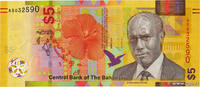 BAHAMAS 5 Dollars BAHAMAS 5 Dollars 2020 UNC -