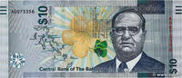 BAHAMAS 10 Dollars BAHAMAS 10 Dollars 2022 UNC -