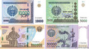 UZBEKISTAN 5000 au 100000 Sum UZBEKISTAN 5000 au 100000 Sum 2013 UNC -