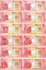 MACAU 10 Patacas Lot MACAU 10 Patacas Lot 2012 UNC -