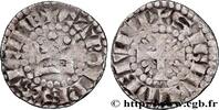 FRANCE Denier (coronat) ou mansois affaibli MAINE - COUNTY OF MAINE - CHARLES I OF ANJOU Le Mans n.d. (19,5mm, 1,05g, 11h) -