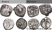 FRANCE Lot de 4 drachmes LOTS (mm, g, h) -