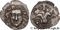 Hellenistic 1 (323 BC to 188 BC) Drachme CARIA - CARIAN ISLANDS - RHODES Rhodes, monétaire Gorgos c. 230-189 AC. (16,5mm, 1,87g, 12h) -