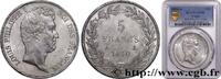 FRANCE 5 francs type Tiolier avec le I, tranche en creux LOUIS-PHILIPPE I Paris 1830 (37mm, 25g, 6h) -