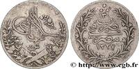 EGYPT 10 Qirsh Muhammad V AH 1327 an 3 EGYPT Heaton 1911 (32,5mm, 13,74g, 12h) -