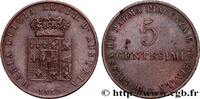 ITALY - DUCHY OF PARMA DE PIACENZA AND GUASTALLA - 5 Centesimi ITALY - DUCHY OF PARMA DE PIACENZA AND GUASTALLA - MARIE-LOUISE OF AUSTRIA Milan 1830 (27mm, 10,00g, 6h) -