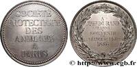 FRANCE Médaille, Société protectrice des animaux ANIMAUX 1886 (41mm, 37,76g, 12h) -