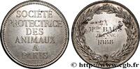 FRANCE Médaille, Société protectrice des animaux ANIMAUX 1888 (41mm, 37,80g, 12h) -