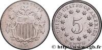 UNITED STATES OF AMERICA 5 Cents - Shield UNITED STATES OF AMERICA Philadelphie 1875 (20,5mm, 5,03g, 6h) -