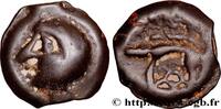 FRANCE Potin à la tête chauve HIGH AND MIDDLE SEINE Ier siècle avant J.-C. (18mm, 4,25g, 4h) -
