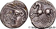 FRANCE Denier Q. DOCI/SAM F GALLIA BELGICA - SEQUANI (Area of Besançon) c. 57-50 AC. (13mm, 1,64g, 5h) -