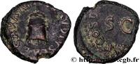 THE JULIO-CLAUDIANS (27 BC to 69 AD) Quadrans CLAUDIUS Rome 42 (16mm, 4,83g, 2h) -