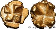 Archaïc 2 (550 BC to 480 BC) Vingt-quatrième de statère en électrum IONIA - MILETUS Atelier incertain, Milet ? c. 625-550 AC. (7,5mm, 0,52g, h) -
