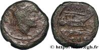 THE REPUBLIC (280 BC to 27 BC) Quadrans ROMAN REPUBLIC - ANONYMOUS Rome c. 211-206 AC. (22mm, 8,92g, 11h) -