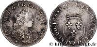 FRANCE Dixième d'écu dit “vertugadin” LOUIS XV THE BELOVED Paris 1716 (22,5mm, 2,87g, 6h) -