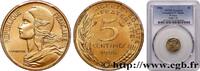 FRANCE 5 centimes Marianne V REPUBLIC Paris 1966 (17mm, 2g, 6h) -