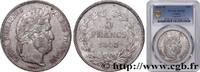 FRANCE 5 francs IIe type Domard LOUIS-PHILIPPE I Lille 1843 (37mm, 25g, h) -