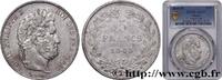 FRANCE 5 francs IIIe type Domard LOUIS-PHILIPPE I Lille 1845 (37mm, 25g, 6h) -
