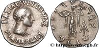 Hellenistic 2 (188 BC to 30 BC) Drachme bilingue BACTRIA - BACTRIAN KINGDOM - MENANDER I SOTER c. 160-155 AC. (16,5mm, 2,48g, 12h) -