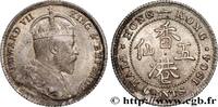 HONG KONG 5 Cents Edouard VII HONG KONG 1904 (15,5mm, 1,36g, 12h) -