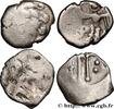 FRANCE Lot de 2 monnaies gauloises LOTS (mm, g, h) -