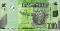 CONGO, DEMOCRATIC REPUBLIC 1000 Francs CONGO, DEMOCRATIC REPUBLIC 1000 Francs 2005 UNC -