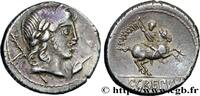 THE REPUBLIC (280 BC to 27 BC) Denier CREPUSIA Rome 82 AC. (18mm, 4,03g, 7h) -