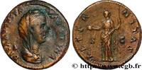 THE ANTONINES (96 AD to 192 AD) Sesterce FAUSTINA MAJOR Rome 141 (32,5mm, 22,54g, 12h) -