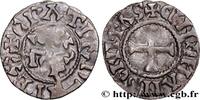 FRANCE Denier CHARLES II LE CHAUVE / THE BALD Le Mans s.m. (19,5mm, 1,12g, 12h) -
