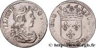FRANCE Douzième d'écu PRINCIPALITY OF ORANGE - WILLIAM-HENRY OF NASSAU Orange 1661 (20,5mm, 2,23g, 1h) -