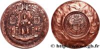 FRANCE Médaille, Sceau de Charles Quint, n°295 SCEAUX Monnaie de Paris 1987 (126mm, 1270,79g, 12h) -