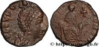 THE END OF EMPIRE(363 AD to 476 AD) Nummus EUDOXIA Constantinople c. 400-402 (12mm, 1,80g, 12h) -