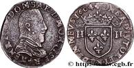 FRANCE Teston DOMBES - PRINCIPALITY OF DOMBES - HENRI DE MONTPENSIER Trévoux 1604 (29,5mm, 9,39g, 2h) -