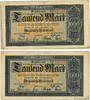 GERMANY 1000 Mark Lot GERMANY 1000 Mark Lot 1922 G -