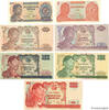 INDONESIA 1 au 100 Rupiah Lot INDONESIA 1 au 100 Rupiah Lot 1968 VF -