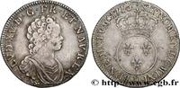 FRANCE Quart d'écu à l’écu rond couronné LOUIS XV THE BELOVED Lyon 1716 (28,5mm, 7,46g, 6h) -