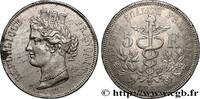 FRANCE Concours de 5 francs, essai en étain par Vivier II REPUBLIC Paris 1848 (37mm, 17,31g, 6h) -