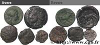 FRANCE Lot de 5 petits bronzes LOTS (mm, g, h) -