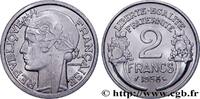 FRANCE 2 francs Morlon, aluminium V REPUBLIC 1958 (27mm, 2,20g, 6h) -