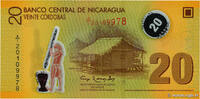 NICARAGUA 20 Cordobas NICARAGUA 20 Cordobas 2007 UNC -