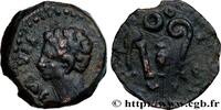 THE JULIO-CLAUDIANS (27 BC to 69 AD) Semis ou quadrans HIPSANIA - SPAIN - BAETICA - COLONIA PATRICIA - AUGUSTUS Colonia Patricia, Espagne n.d. (15mm, 2,76g, 5h) -