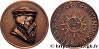 FRANCE Médaille, 400e anniversaire de l’Université de Gen UNIVERSITÉS Suisse, Genève 1959 (42,5mm, 43,48g, 12h) -