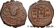 THE EMPIRE FROM ANASTASIUS TO MAURICE TIBERIUS (49 Follis MAURICIUS TIBERIUS Nicomédie 594-595 (31mm, 10,80g, 6h) -