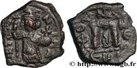 THE HERACLIUS DYNASTY (602-717) Follis CONSTANS II Constantinople c. 642-643 (22,5mm, 5,02g, 6h) -