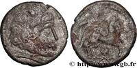 FRANCE Drachme d’argent à l'hippophore - portrait aquitan NAMNETES (Area of Nantes) Nantes (44) c.80-50 AC. (14mm, 2,05g, 1h) -