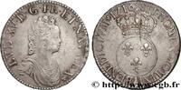 FRANCE Écu dit vertugadin LOUIS XV THE BELOVED Paris 1716 (40,5mm, 30,52g, 6h) -
